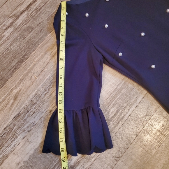 Dainty Jewells/ Navy blue pearl bead dress - Picture 4 of 5